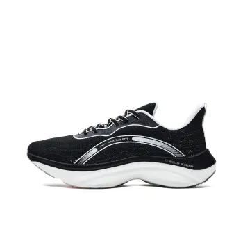 Erke Α flex Pro Low Top Running Shoes Men's Black White