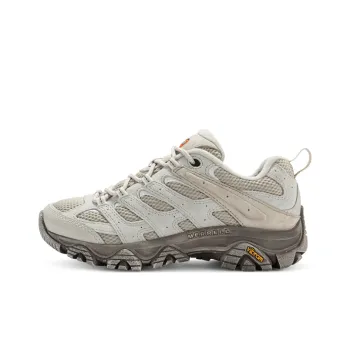 MERRELL MOAB 3 Anti Slip And Wear Resistant Breathable Low Top Trekking Shoes Women's Brown Gray