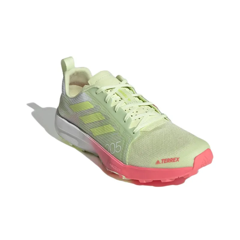 Adidas Terrex Speed Flow Trail Running Anti-Slip Wear-Resistant Low-Top Running Shoes Women's Light Green-2