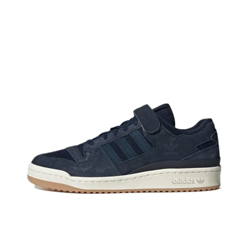 Adidas Originals Forum 84 Low Corduroy Ocean 'Dark Blue'-0
