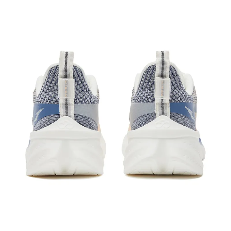 Erke Qi Tan Lite 2.0 Low-Top Running Shoes Men's White Blue-3
