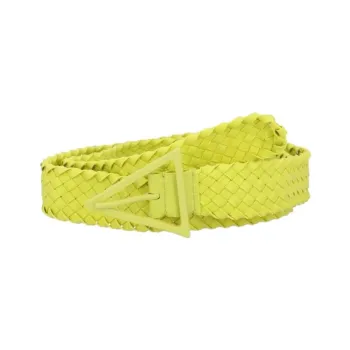 Bottega Veneta Intreccio Buckled Belt