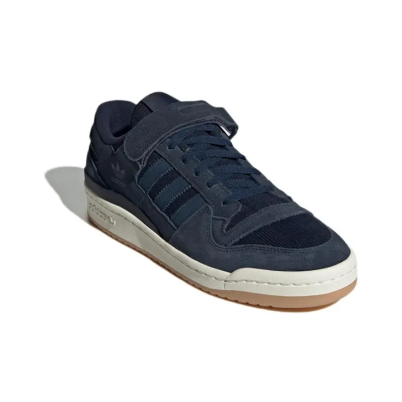 Adidas Originals Forum 84 Low Corduroy Ocean 'Dark Blue'-2