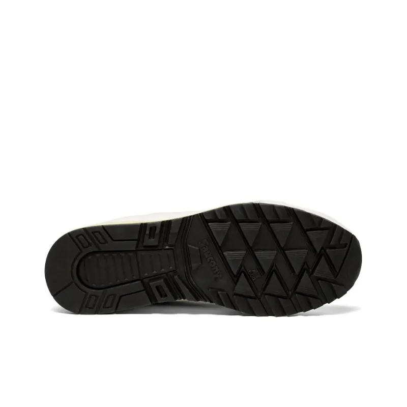 saucony Shadow 6000 White Black Grey-4