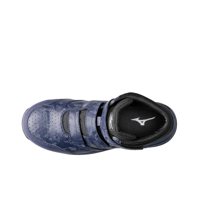 Mizuno Almighty Ls II 21m Cushioning Anti-Slip Wear-Resistant Breathability High-Top Casual Shoes Unisex Dark Blue-2