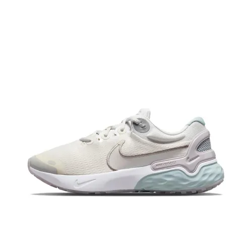 Nike Renew Run 3 Running Shoes Women's Low-Top Gray/Purple/Blue