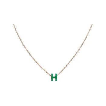 HERMES POP H Collection Metal Necklaces Women's