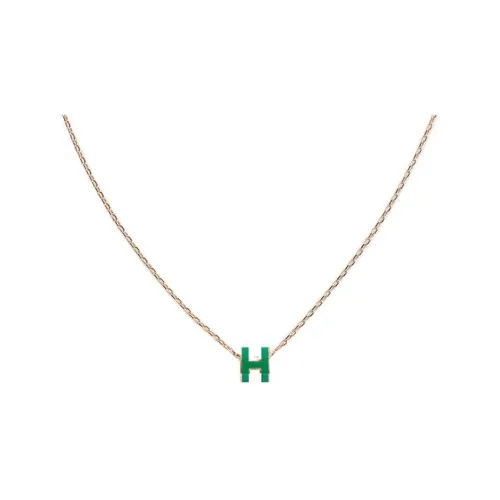 HERMES Mini Pop H Necklaces Women's