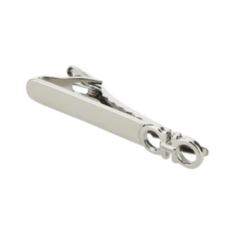 Ferragamo Classic Logo Tie Clip-2