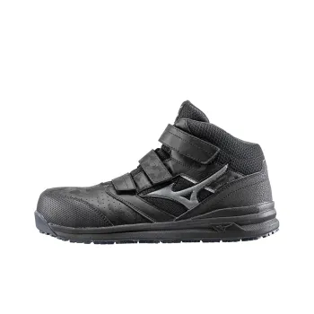 Mizuno Almighty Ls II 21m Cushioning, Slip Resistant, Abrasion Resistant, Breathable Mid Top Casual Shoes Unisex Black