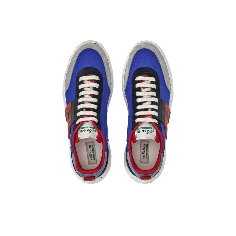 HOGAN Hogan-3R Sports Casual Shoes Men's Blue Red Black-3
