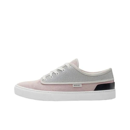 HERMES ENVY Skateboard Shoes Men Low-Top Pink