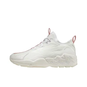 Mizuno Wave Rider 1 Anti-Slip And Wear-Resistant Breathable Low-Top Casual Shoes Unisex White