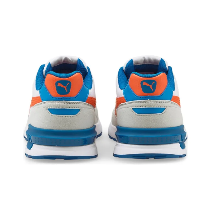 PUMA Graviton Casual Shoes Men Low Top Gray/Blue/Orange/White-3