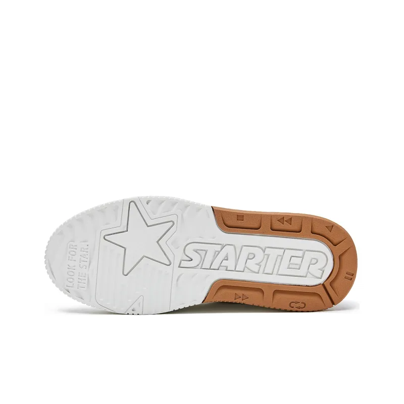 STARTER Vol Series Skateboard Shoes Men Low Top White/Camel-5