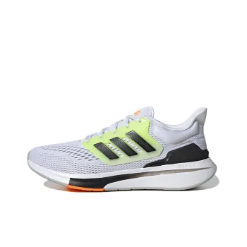 Adidas EQ21 Run Wear-Resistant Low-Top Training Running Shoes Men's Gray Black Green