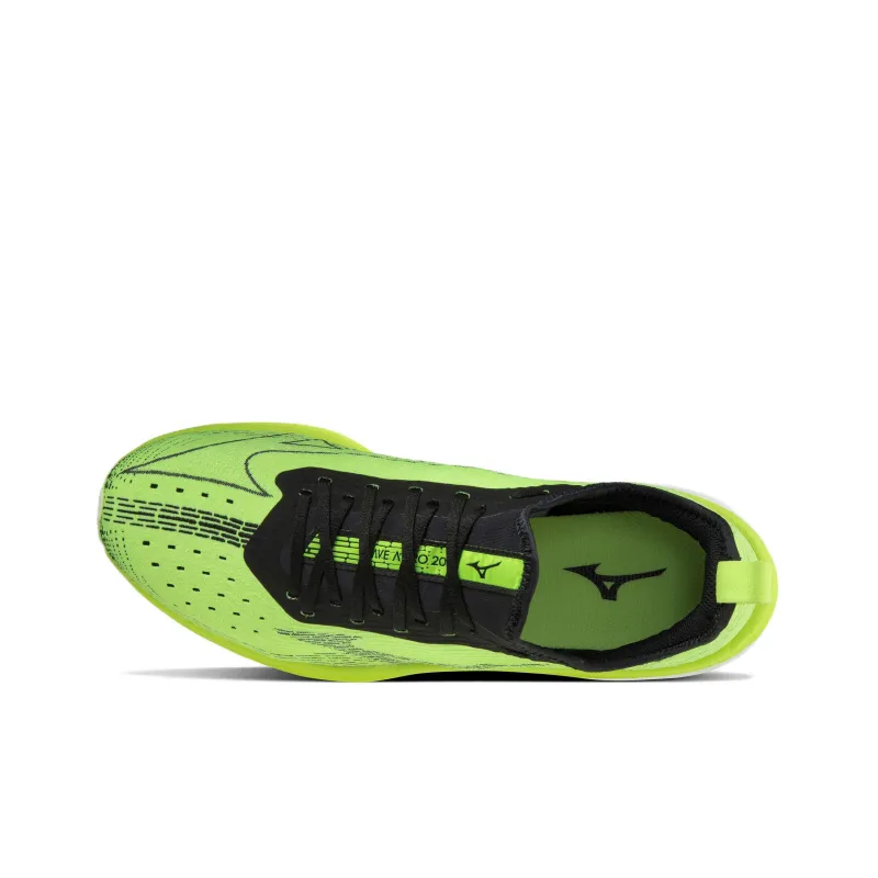 Mizuno Wave Aero 20+R 'Fluorescent Green'-2