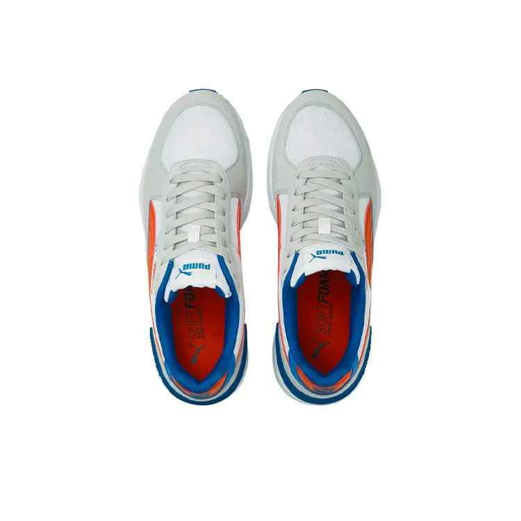 PUMA Graviton Casual Shoes Men Low Top Gray/Blue/Orange/White-2