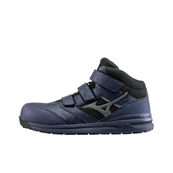 Mizuno Almighty Ls II 21m Cushioning Anti-Slip Wear-Resistant Breathability High-Top Casual Shoes Unisex Dark Blue