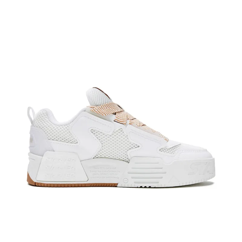 STARTER Vol Series Skateboard Shoes Men Low Top White/Camel-1