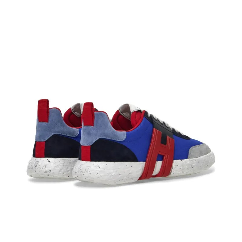 HOGAN Hogan-3R Sports Casual Shoes Men's Blue Red Black-4