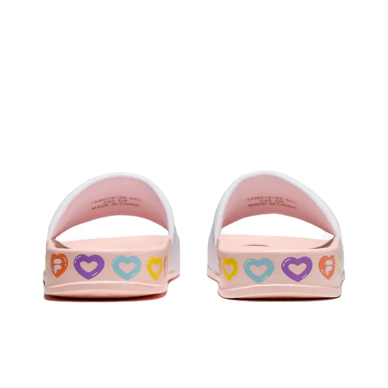FILA Thick Sole Sports Slippers Unisex Pink Multi Color Korean Version 'Pink'-3