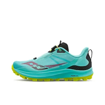 saucony Women's Peregrine 12 ST 'Cool Mint Acid'
