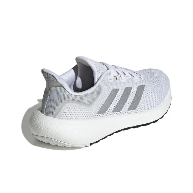 Adidas PureBoost Jet 'White Silver Metallic' Women's-3