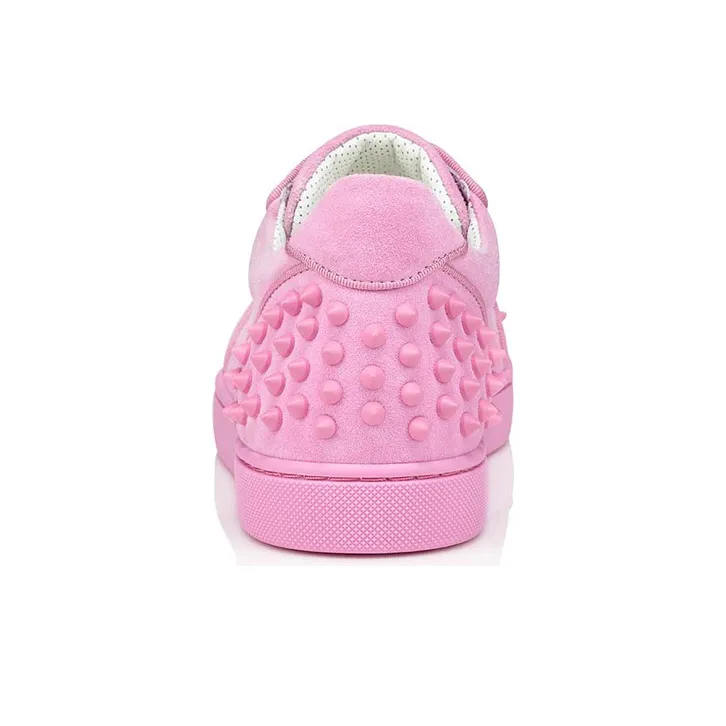 CL Low Top Skateboard Shoes Women's Pink-3