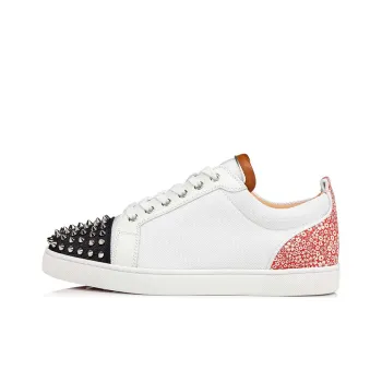CL LUBOTING Louis Junior Spikes Orlato Stylish Skateboarding Shoes Men's White