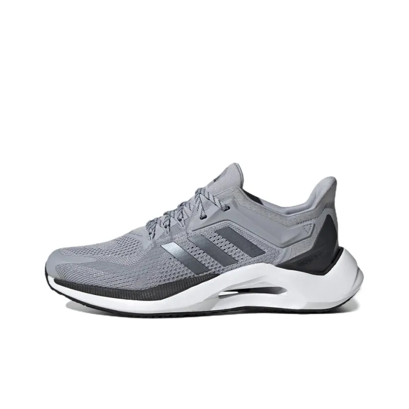 Adidas Alphatorsion 2.0 Anti-Slip Wear-Resistant Low-Top Training Running Shoes Men's Gray-0