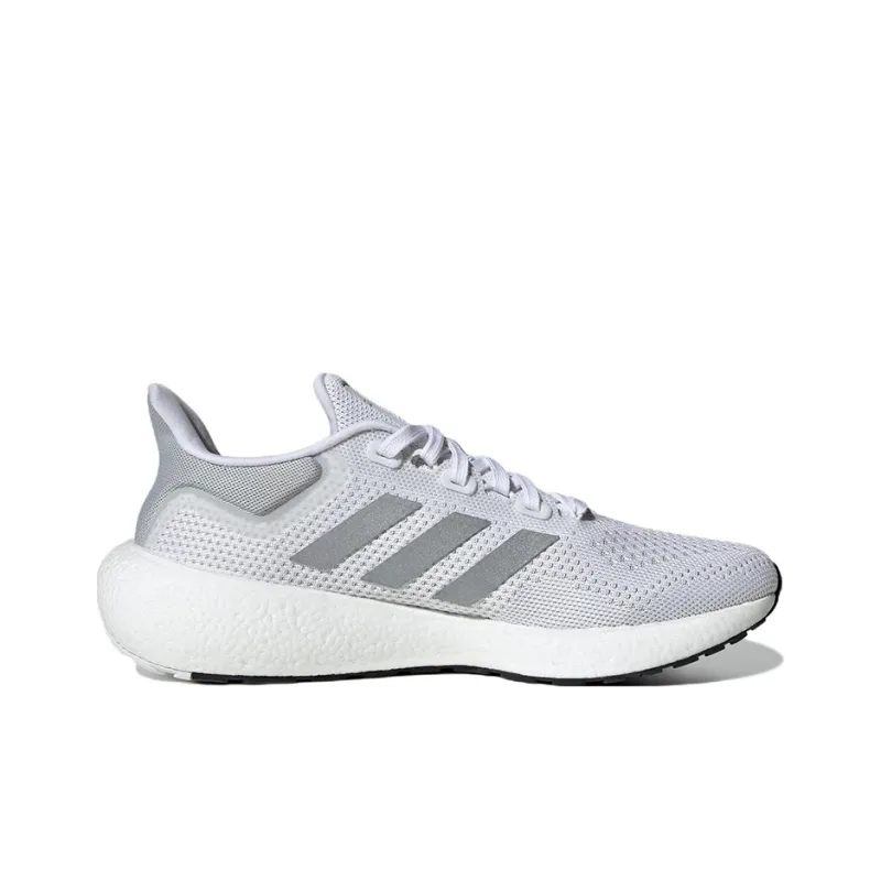 Adidas PureBoost Jet 'White Silver Metallic' Women's-1