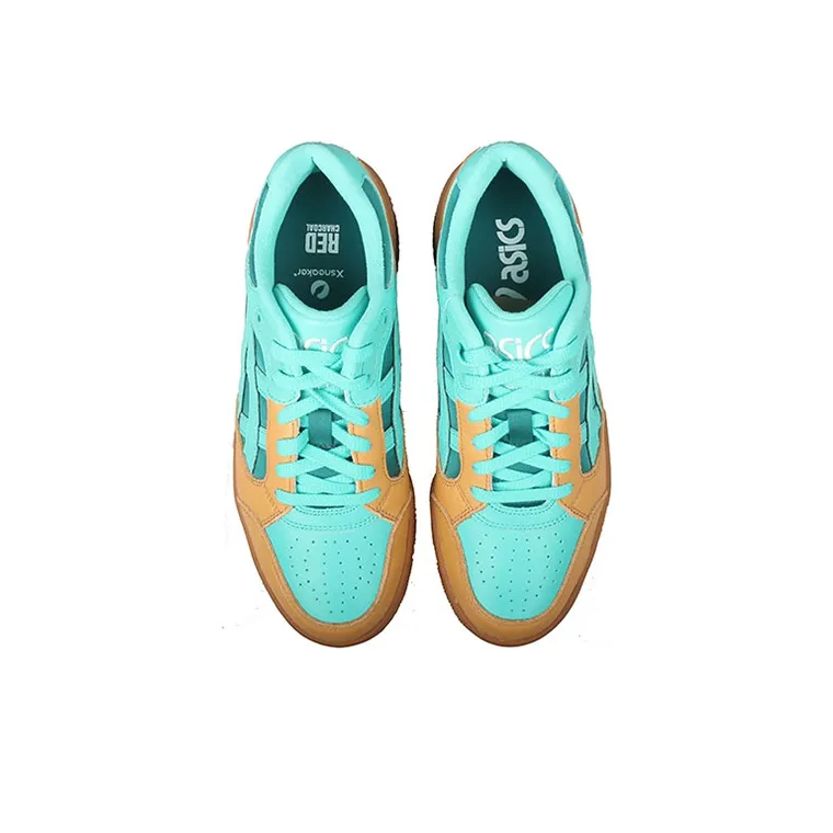 Xsneaker X REDCHARCOAL X Asics Gel Spotlyte Unisex Yellow/Green-3