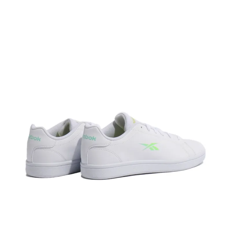 Reebok Royal Complete Skateboard Shoes Women's Low-Top White/Neon Green-3