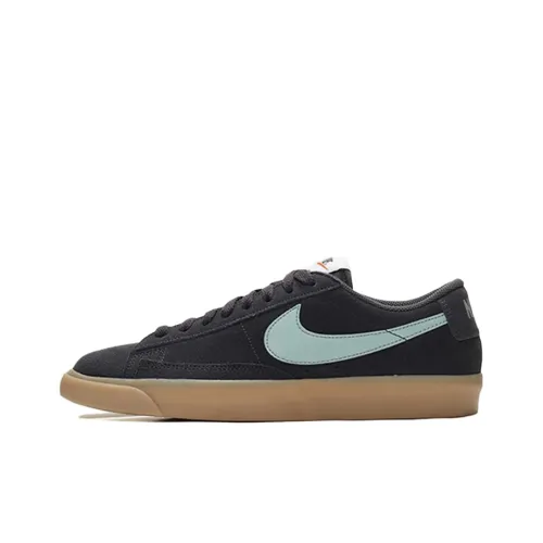 Nike Blazer Skateboard Shoes Men Low-Top Black/Brown