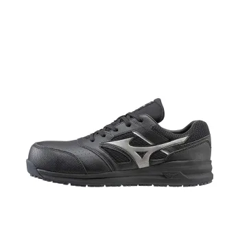 Mizuno Almighty Slip Resistant, Abrasion Resistant, Breathable Low Top Casual Shoes Unisex Black