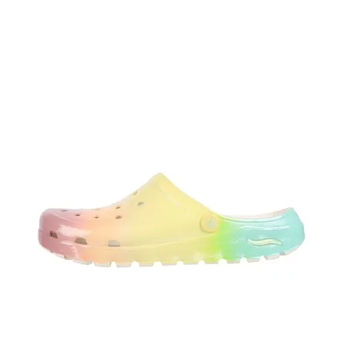 Skechers Arch Fit Footsteps-Color Dreams Beach Sandals Women's Yellow Orange Purple