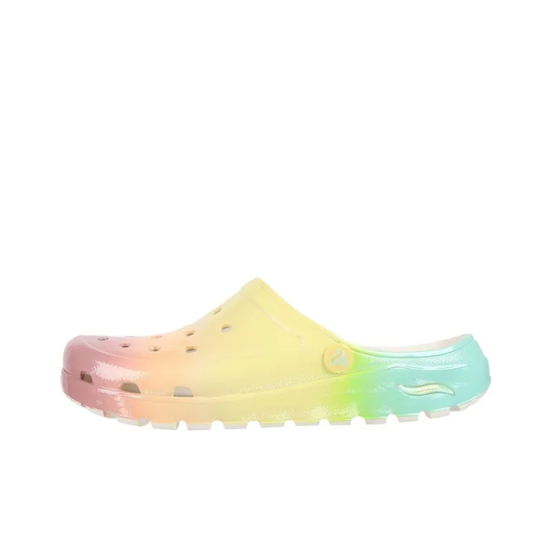Skechers Arch Fit Footsteps-Color Dreams Beach Sandals Women's Yellow Orange Purple-0