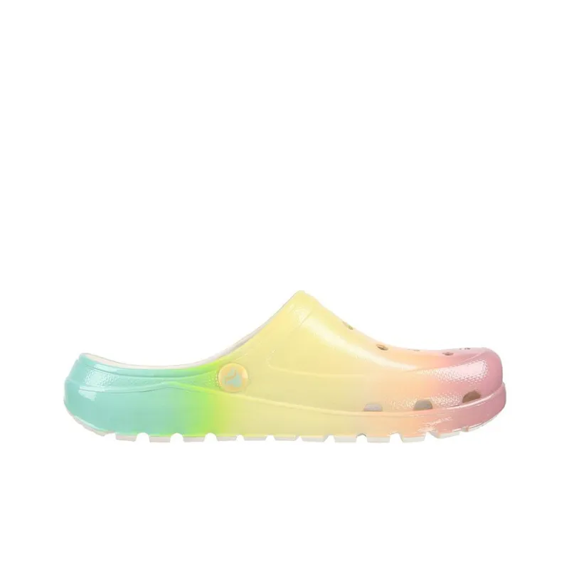 Skechers Arch Fit Footsteps-Color Dreams Beach Sandals Women's Yellow Orange Purple-1