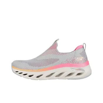 Skechers Arch Fit Series Casual Shoes Women's Low-Top Gray/Pink