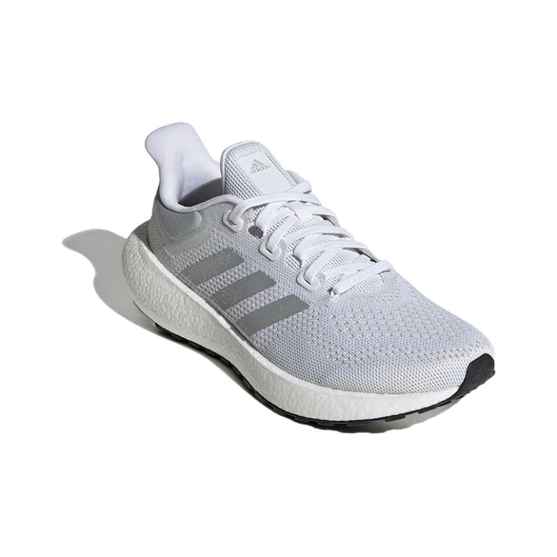 Adidas PureBoost Jet 'White Silver Metallic' Women's-2
