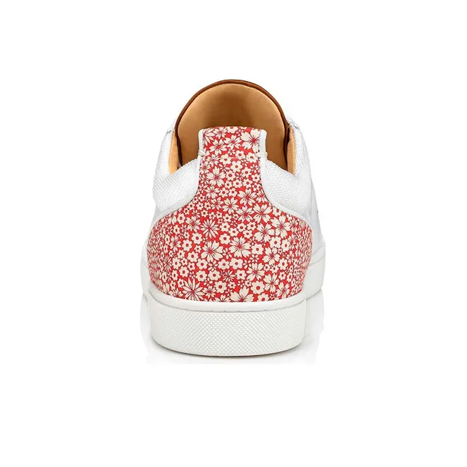 CL Louis Junior Spikes Orlato Low Top Stylish Skateboarding Shoes Men's White-3