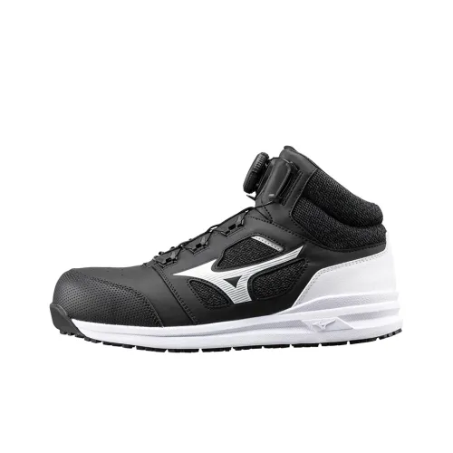 Mizuno Almighty Casual Shoes Men High-Top Black/White