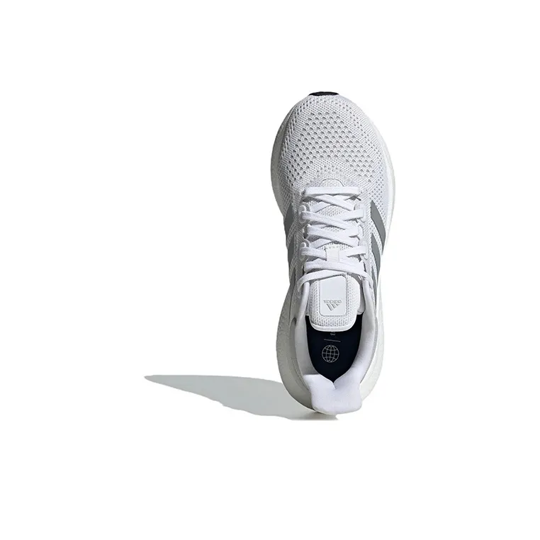 Adidas PureBoost Jet 'White Silver Metallic' Women's-4