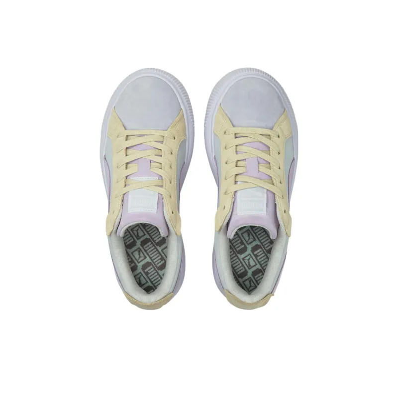 PUMA Suede Mayu Raw 'Ice Flow White' Women's-2