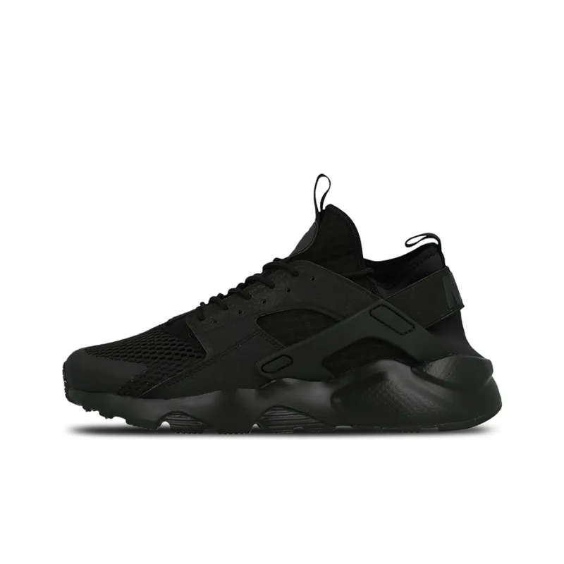 Nike Huarache Run Cushioning Anti-Slip And Wear-Resistant Low-Top Running Shoes Men's Black-0