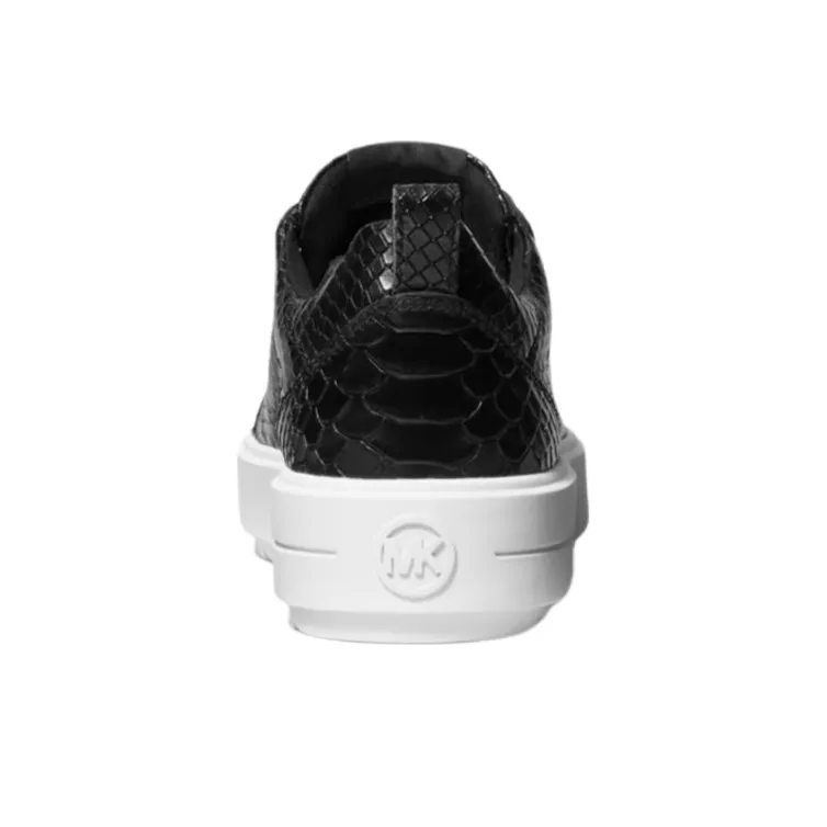 MICHAEL KORS Emmett Low Top Stylish Skateboarding Shoes Women's Black-4