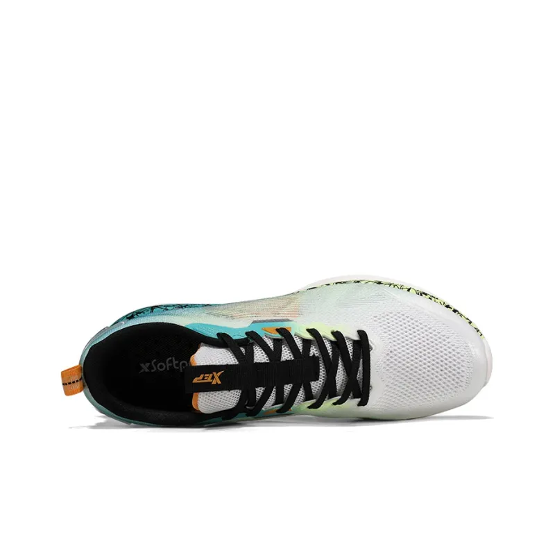 XTEP To Light 6.0 Slip Resistant, Abrasion Resistant, Breathable Low Top Running Shoes Men's Green Blue-2