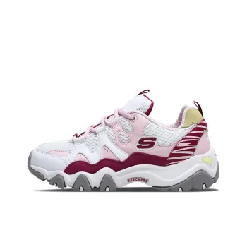 Skechers X One Piece D'Lites 2.0 'White Pink Red'