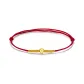 Burgundy (Solid Gold 999 Gold Bead)